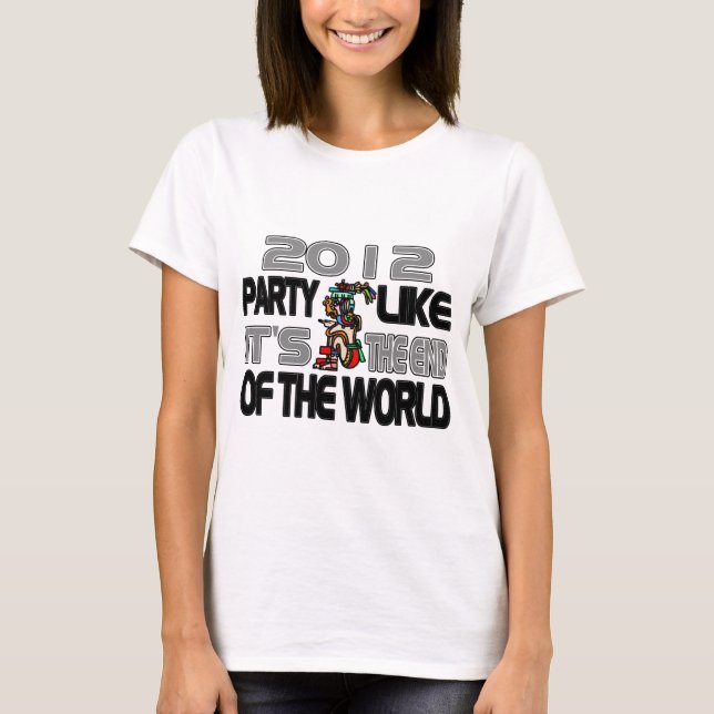 Mayan nya år 2012 t-shirt (Framsida)