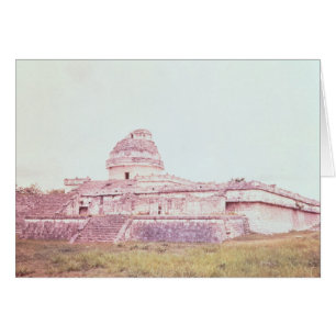 Mayan observatorium, c.1050 hälsningskort