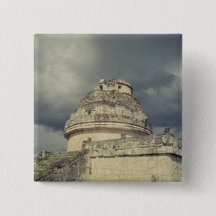 Mayan observatorium för El Caracol Knapp