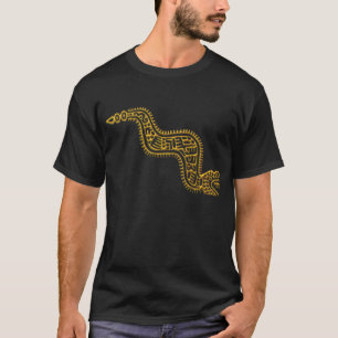 Mayan Orm-guld Tee Shirt