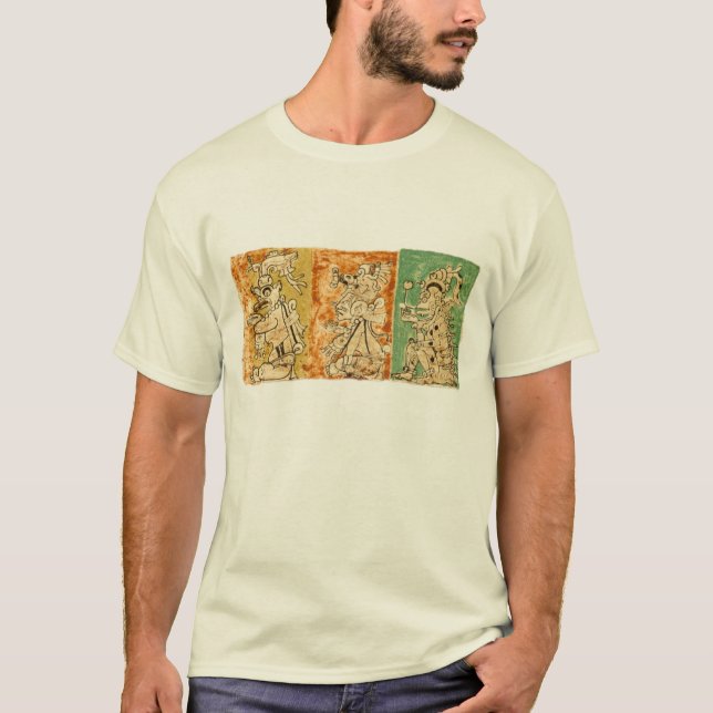 Mayan panel 3 t shirt (Framsida)