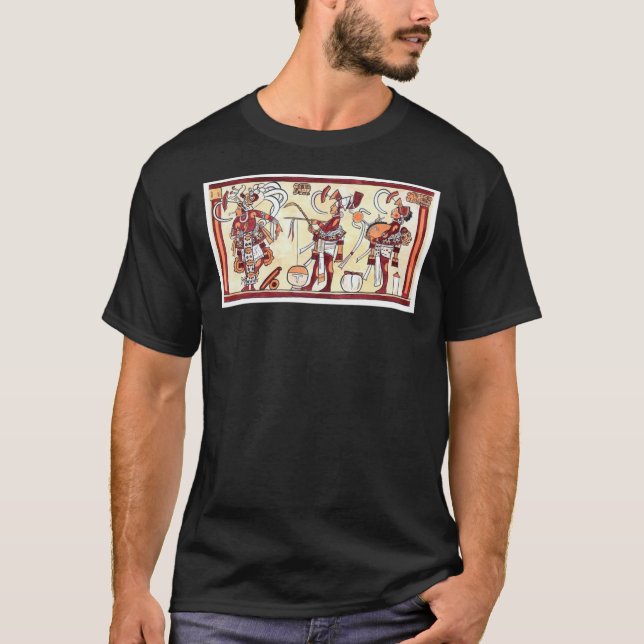 Mayan pottery 02 Classic T-Shirt (Framsida)
