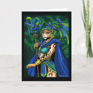 Mayan Priestess Greeting Card Kort