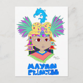 Mayan Princess Vykort