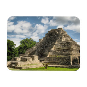 Mayan pyramid magnet