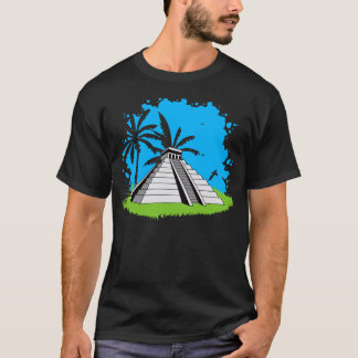 Mayan pyramid tee
