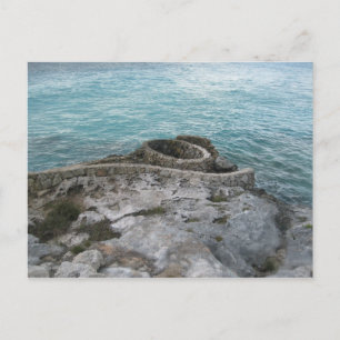 Mayan Ruins, Isla Mujeres, Mexiko Vykort