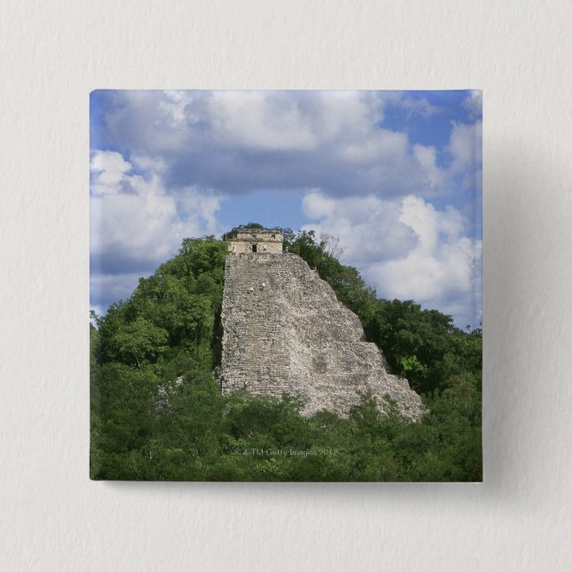Mayan ruins of Coba, Yucatan peninsula, Mexiko Knapp (Framsida)