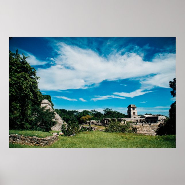 Mayan Ruins of Palenque Poster (Framsidan)