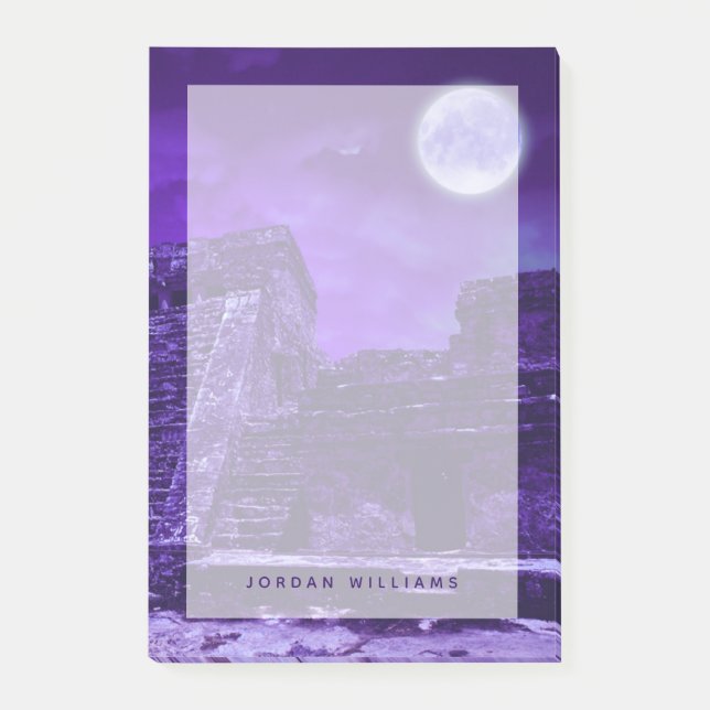 Mayan Ruins | Tulum Mexiko Post-it Block (Framsida)