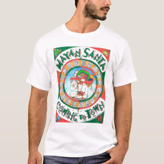 Mayan Santa t-skjorta T-shirt