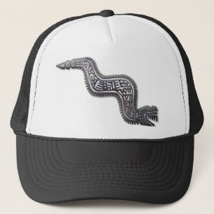 Mayan Serpent - Black och Silver Keps