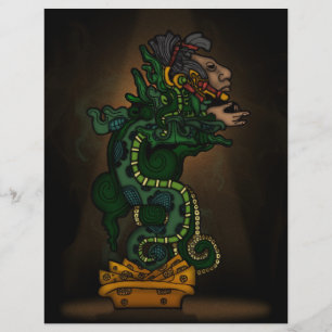 Mayan Serpent Gud