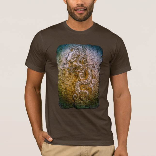 MAYAN Serpent Gud T-Shirt (Framsida)