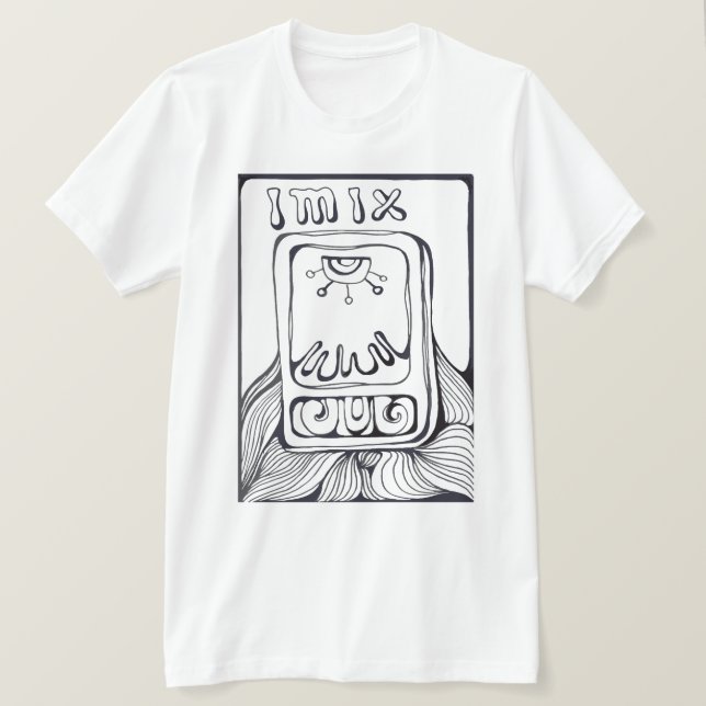 Mayan skåra IMIX Tee Shirt (Design framsida)
