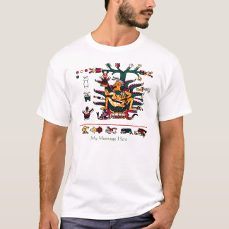 Mayan skåraT-tröja T-shirt