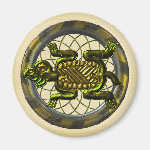 Mayan sköldpadda magnet