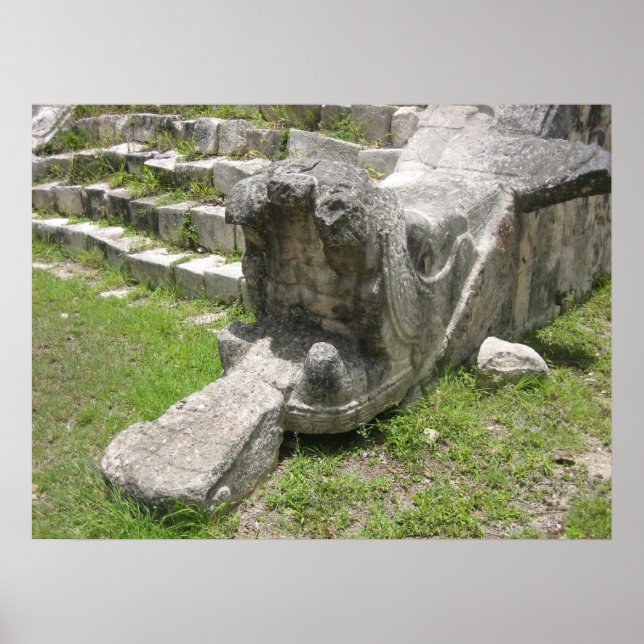 Mayan Snake Poster (Framsidan)