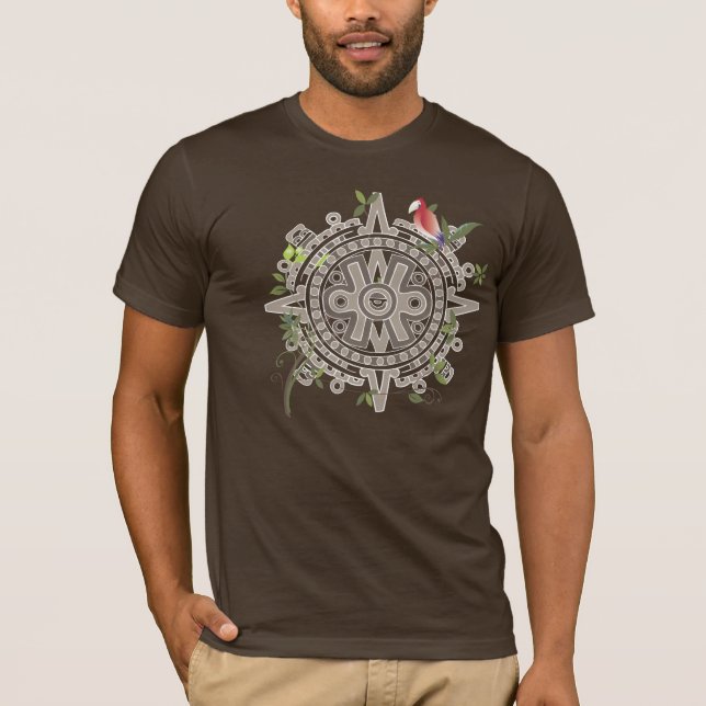 Mayan sol t-shirt (Framsida)