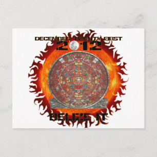 Mayan sol vykort