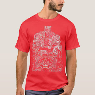 Mayan Space Man Astronaut Maya K'inich Janaab Pak T Shirt