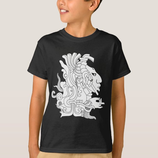 Mayan spektral- vision t-shirt (Framsida)