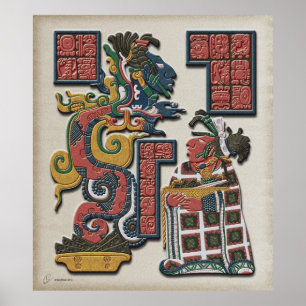 Mayan spökbildaffisch poster