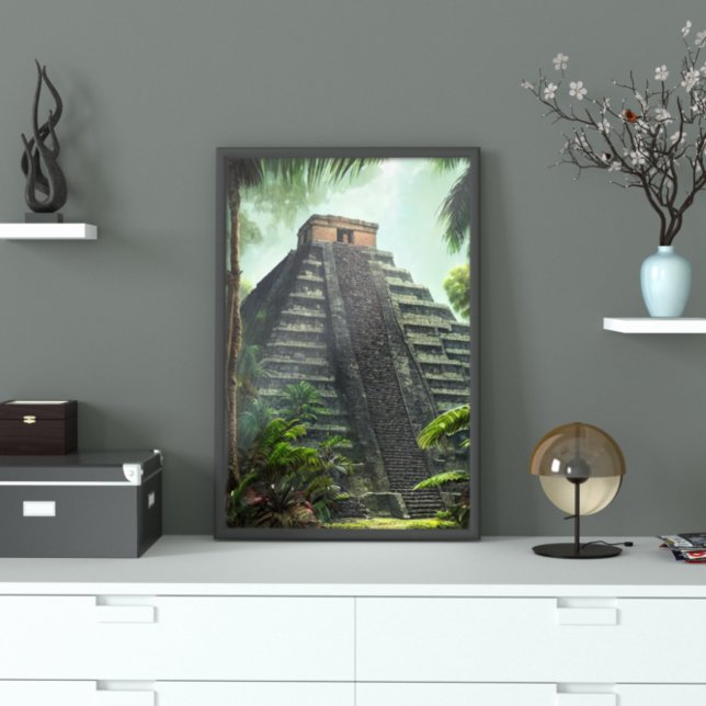 Mayan Temple Poster (Skapare uppladdad)