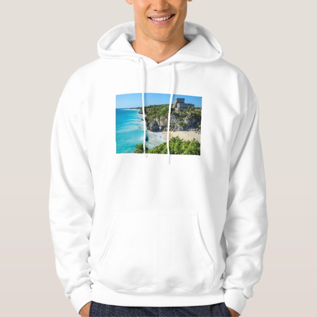 Mayan Tulum fördärvar Sweatshirt Med Luva (Framsida)