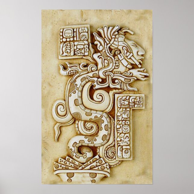 MAYAN VISION SERPENT POSTER (Framsidan)