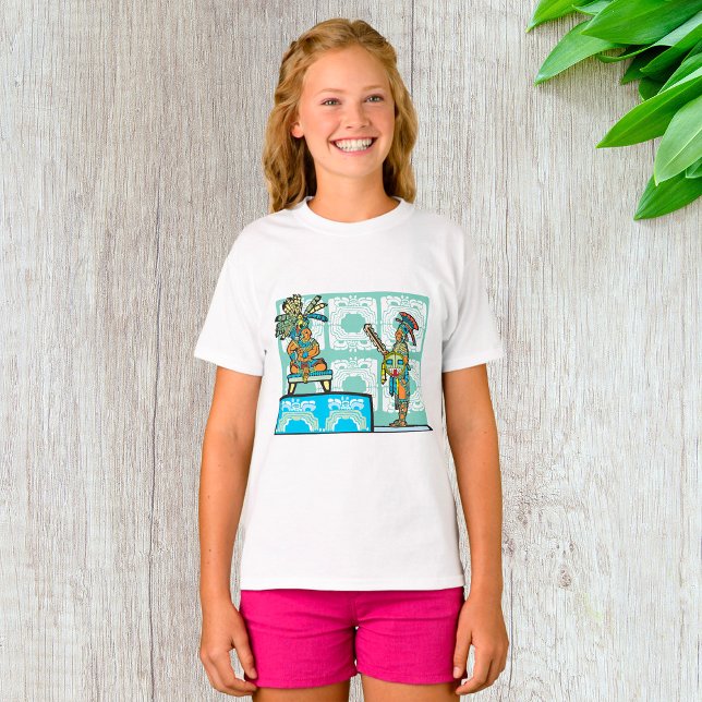 Mayan Warrior och Kung T Shirt (Skapare uppladdad)