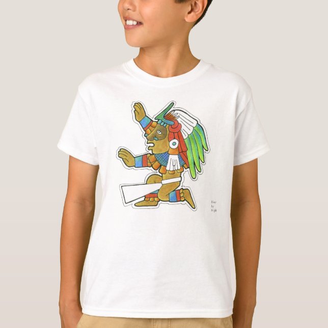 Mayan Warrior v.2 Tee Shirt (Framsida)