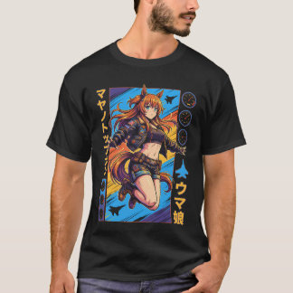 Mayano Top Gun Umamusume: Himmelhög Snabbhet T Shirt
