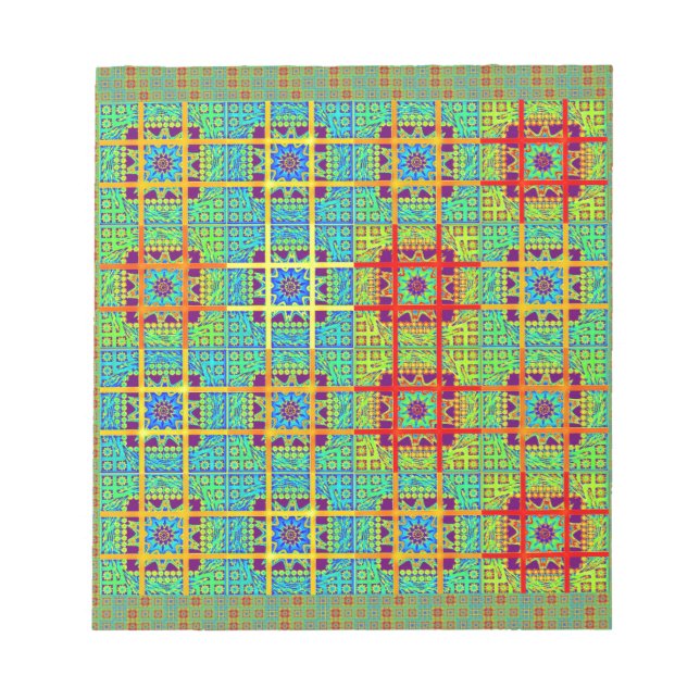 Mayans etniska stammar mönster.jpg anteckningsblock (Framsida)