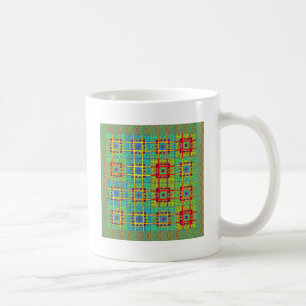 Mayans etniska stammar mönster.jpg kaffemugg