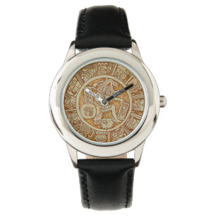 Mayansk tribal krigare armbandsur - Aztekiskt armb