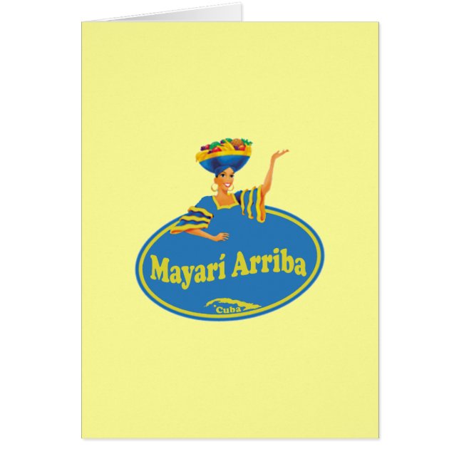 Mayarí Arriba. Hälsningskort (Framsidan)