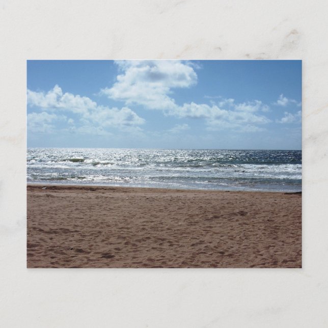 Mayaro Beach Tidigt Morgon, Trinidad Postcard Vykort (Framsida)