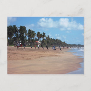 Mayaro Beach Tidigt Morgonfiskekort Vykort