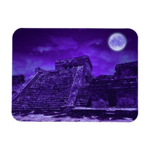 Mayaruiner Tulum Mexiko Magnet