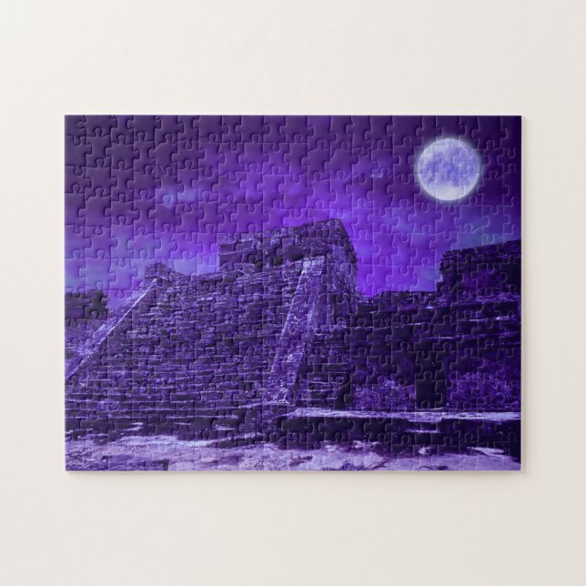 Mayaruiner | Tulum Mexiko Pussel (Horisontell)