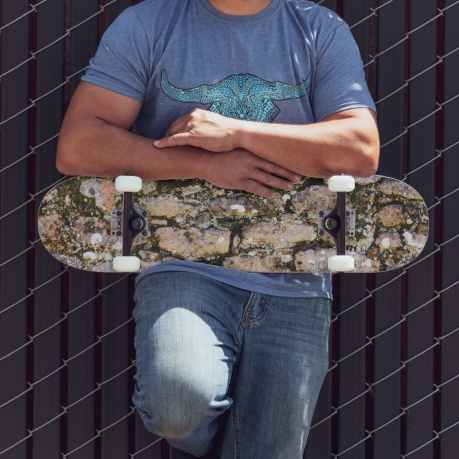 Mayaruiner Vägg  Mini Skateboard Bräda 18,5 Cm (Utomhus 3)