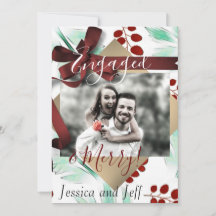 Mayberry Engagerad och Glad Jul Foto