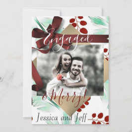 Mayberry Förlovad och Glad Jul Foto Semester