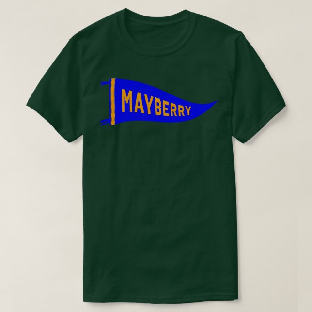 Mayberry Pennant 1 T Shirt (Design framsida)