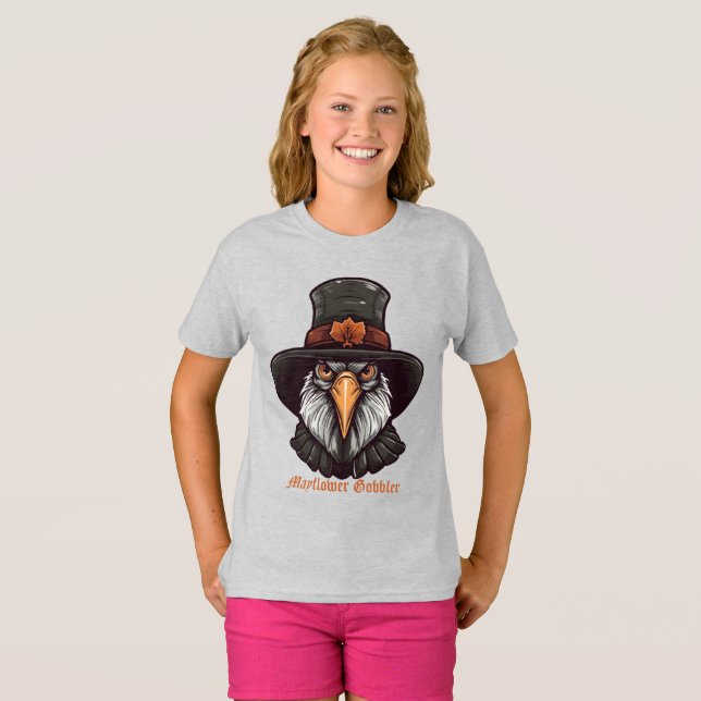 Mayblomma Gobbler T Shirt (Hel framsida)