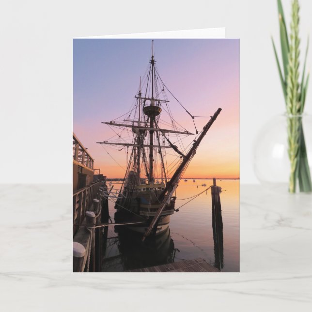 Mayblomma II-gryningen Kort (Framsida)