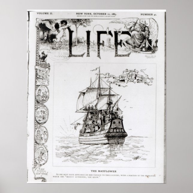 Mayblomman, täckmantel från Life Poster (Framsidan)