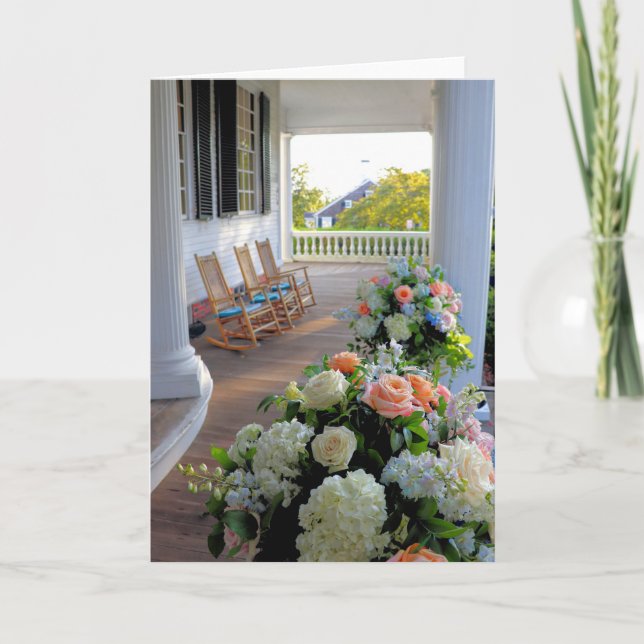 MayblommSociety House front porch Kort (Framsida)