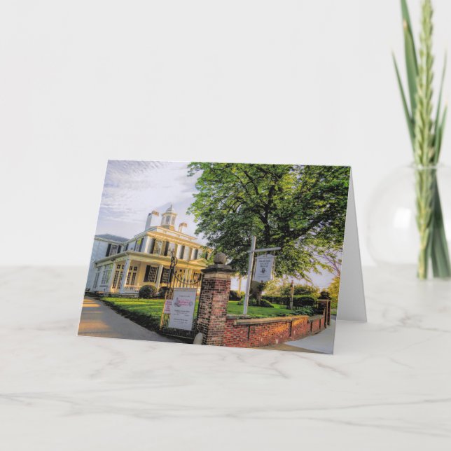 MayblommSociety House Plymouth MORSA Kort (Framsida)